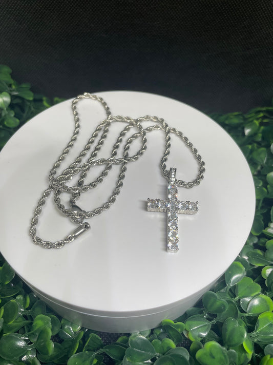 Men cross necklaces