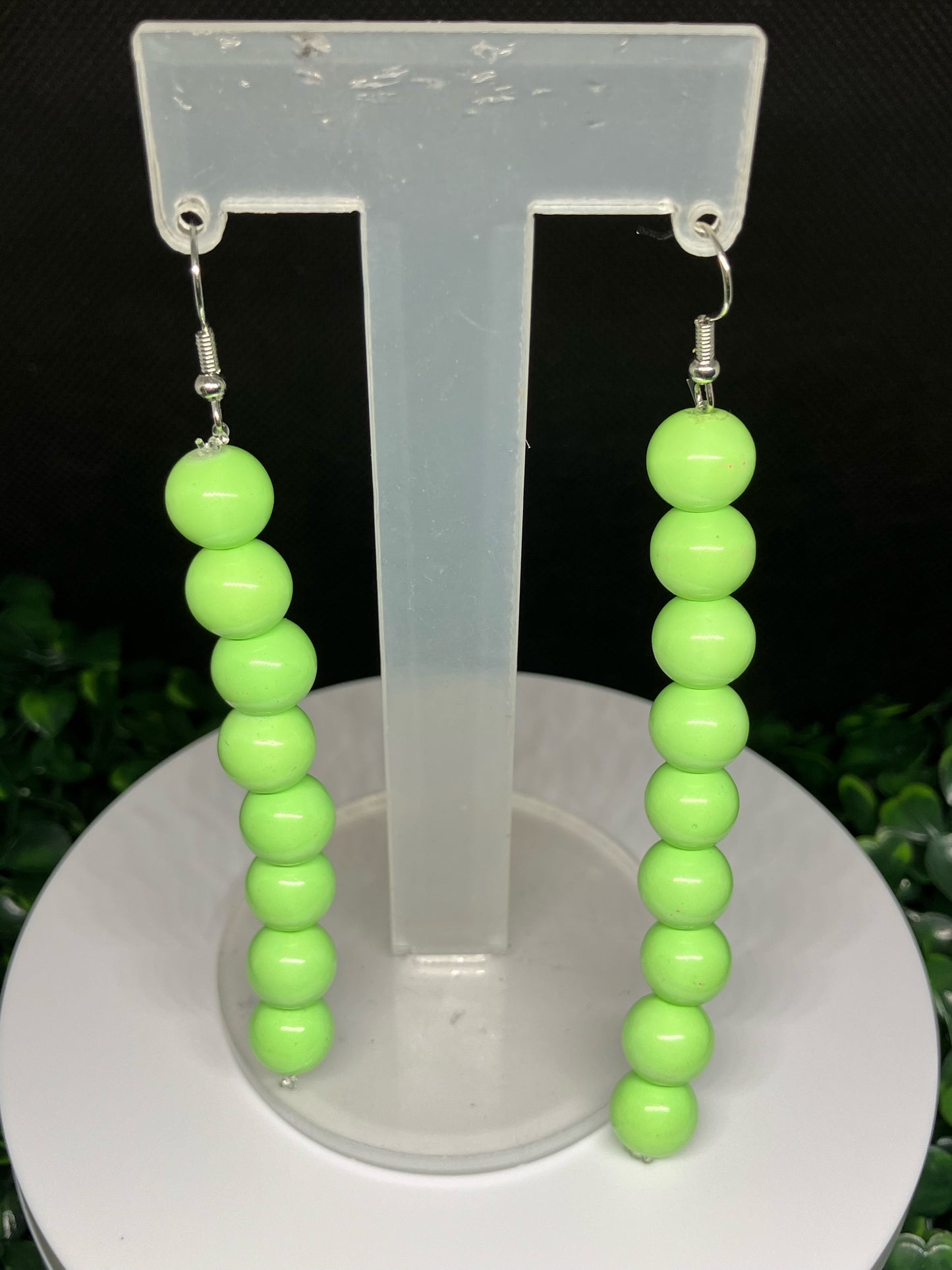 Light green earring