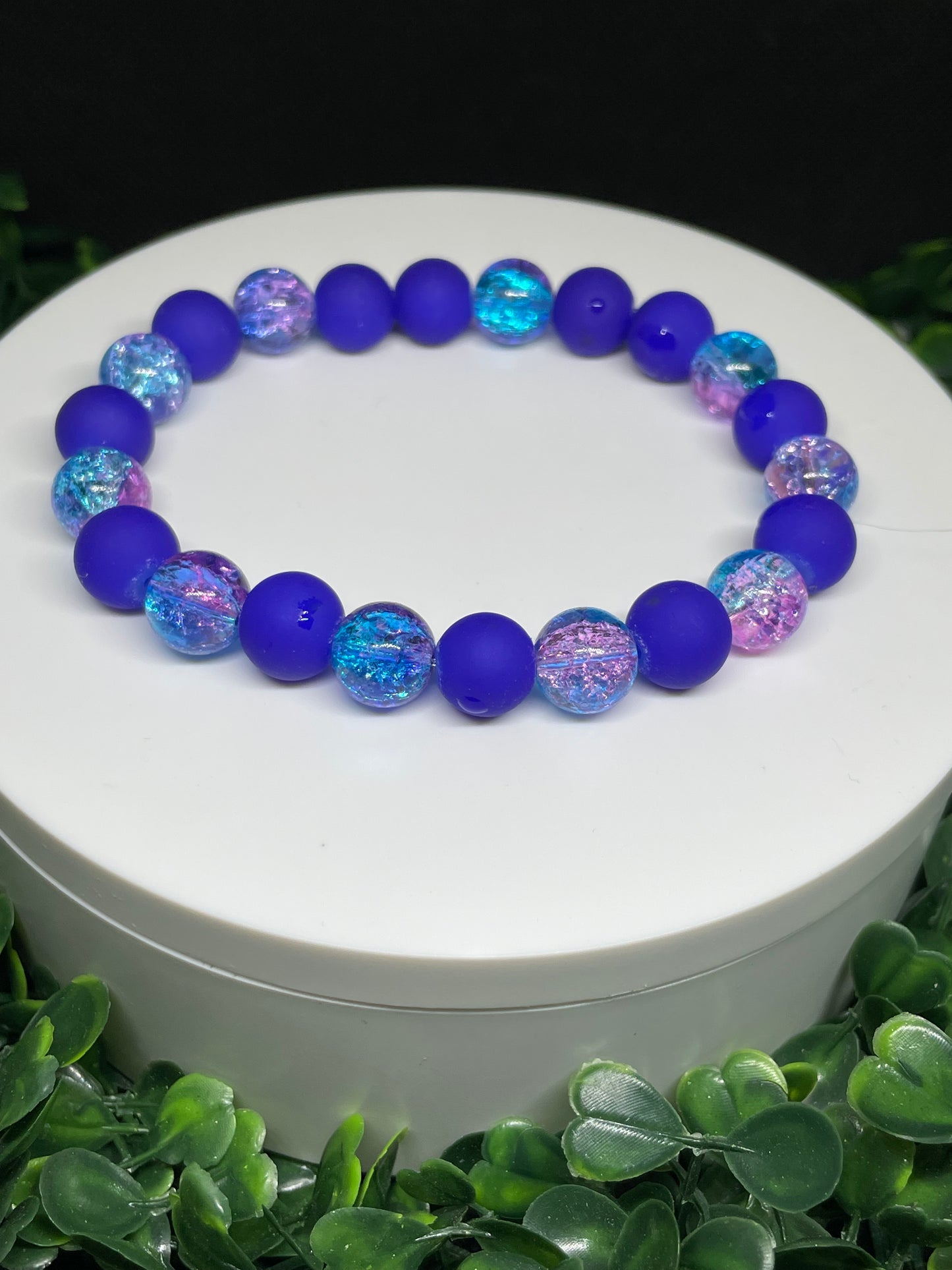 Purple mystery bracelet