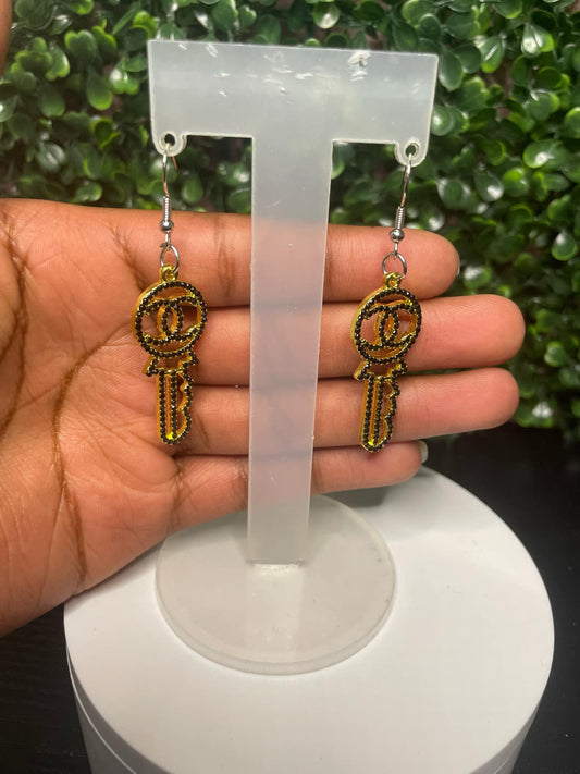 Keys earrings