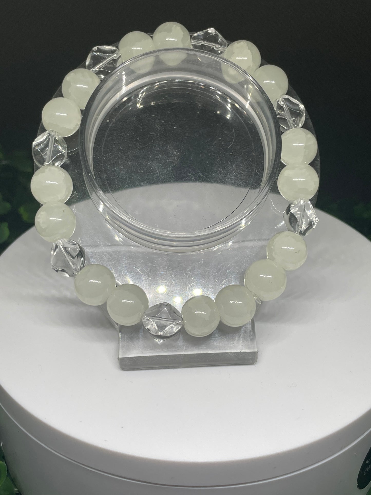 Clear bracelet