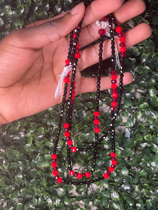 Red diva wasitbead