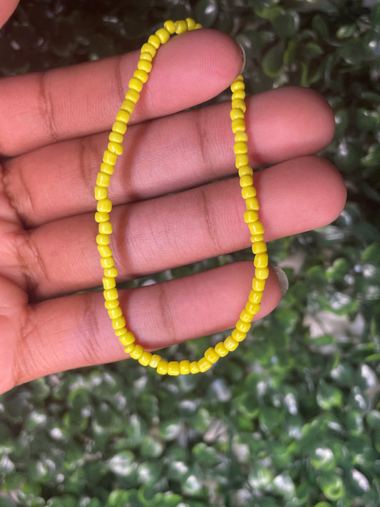 Yellow Gold anklet