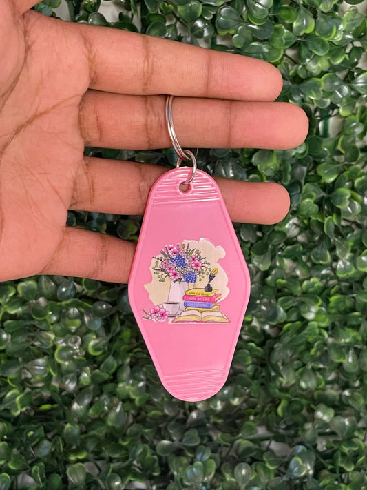 My lady flower keychains